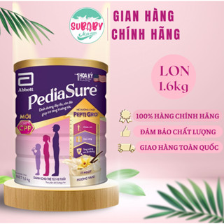 Sữa bột Abbott PediaSure BA hương vani Lon 1.6kg