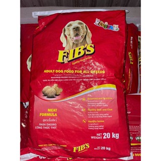 Bao Fibs 20kg ( 50 gói 400g) - Fib's Thức ăn giá rẻ cho chó trưởng thành FIB'S (SIÊU TIẾT KIỆM)