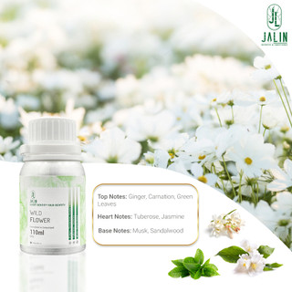 Tinh dầu nước hoa thơm phòng JALIN Wild Flower 3 tầng hương - Dung tích 15ml/50ml/110ml