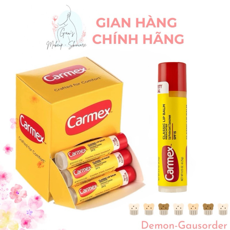 Son dưỡng Carmex Classic Lip Balm