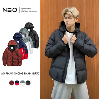Áo Phao Thể Thao Nam Vải Gió Không Thấm Nước Giữ Nhiệt N.KE Hooded Puffer Neoshophn JM954