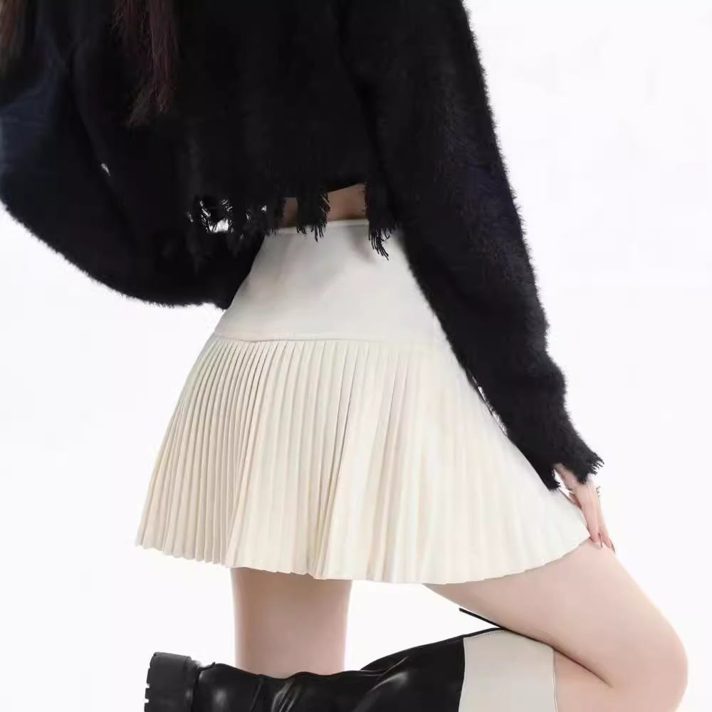 [DELIZ] Chân váy dạ xếp ly tennis dáng ngắn form xòe nhiều màu basic hottrend thu đông hàn quốc CV30 | BigBuy360 - bigbuy360.vn