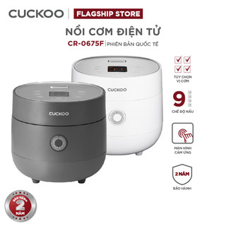  NỒI CƠM ĐIỆN TỬ CUCKOO CR-0675F 1.08L   2-4 người 0.5kg  bảo hành 24 tháng 