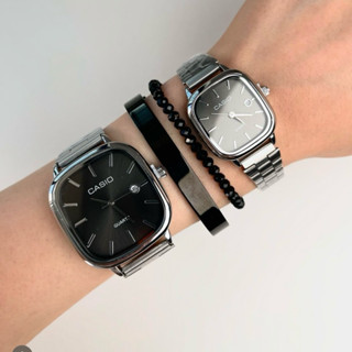 Đồng hồ cặp Casio nam nữ cao cấp phong cách thời trang cổ điển dễ phối đồ cho các cặp đôi