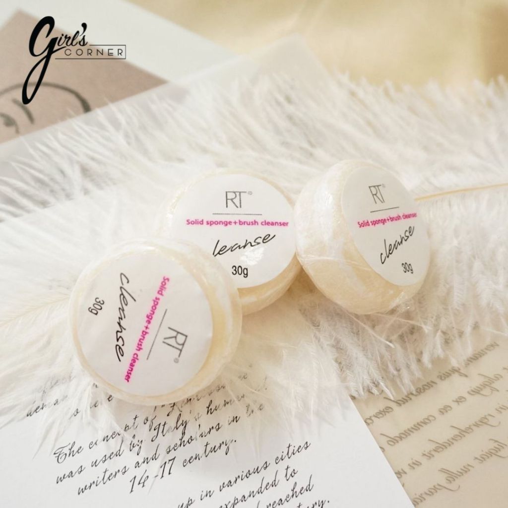 Xà phòng giặt cọ và mút Real Techniques Solid Sponge + Brush Cleanser