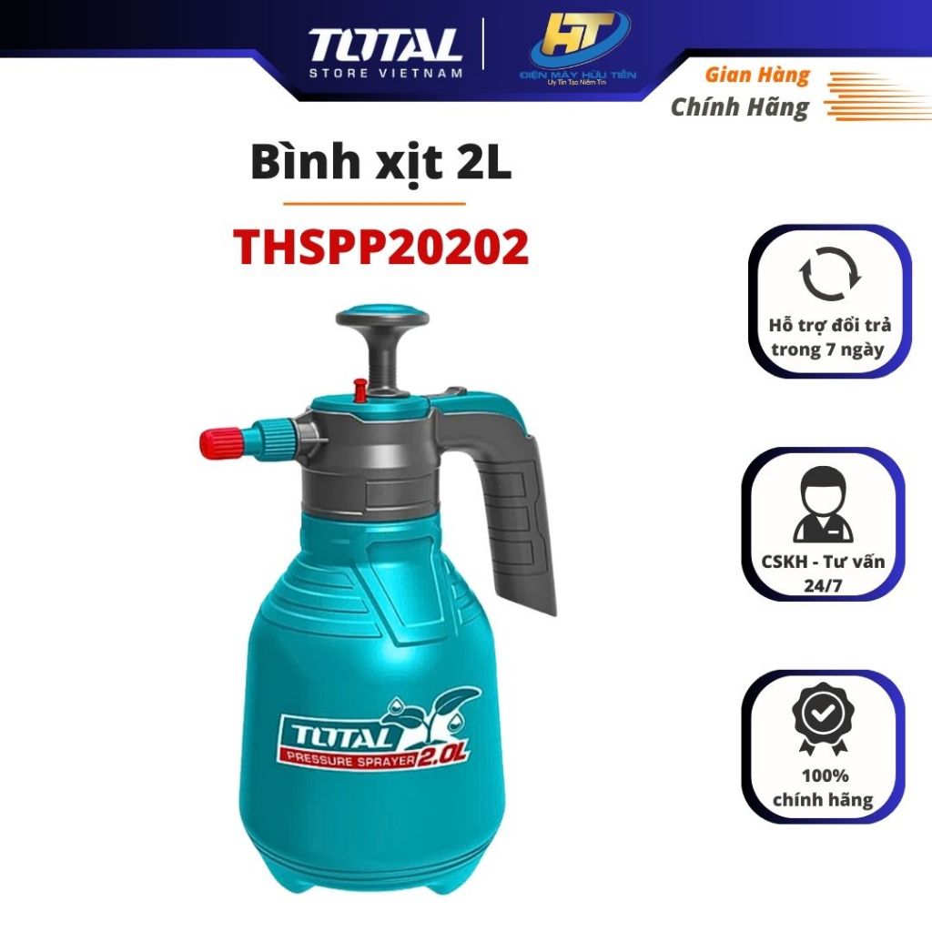 Bình xịt tưới cây 2L TOTAL  THSPP20202 chính hãng