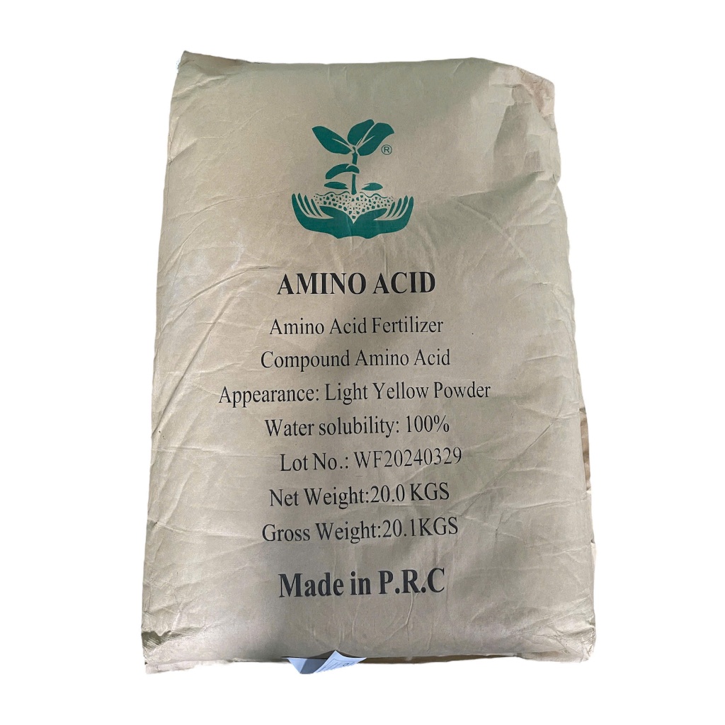 Phân bón Amino acid 45 - bao 20kg - dạng bột tan hoàn toàn 100%