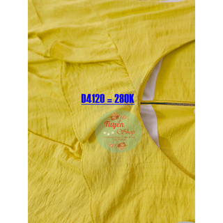 Đầm suông nhún bèo tầng