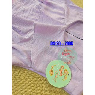 Đầm suông nhún bèo tầng