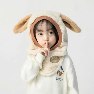 Mũ lông trùm đầu cho bé có tấm kính chắn bụi,dùng che ,chắn gió khi đi xe máy