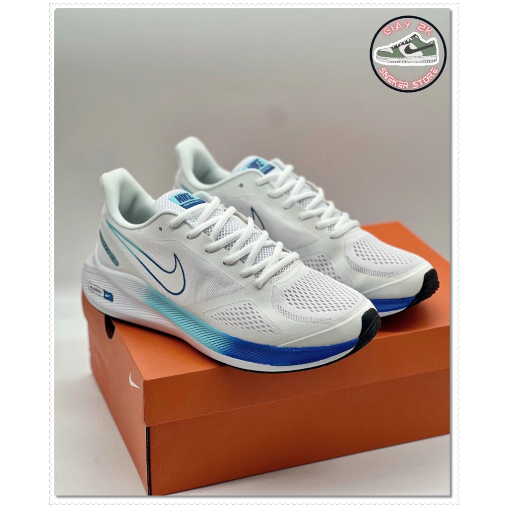 (Hàng Chính Hãng) Giày Thể Thao Nike Air Zoom Structure 24X (Tặng Vớ)