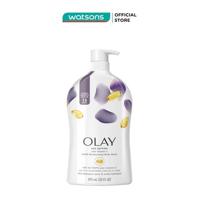 Sữa Tắm Olay Age Defying With Vitamin E Chống Lão Hóa 975ml