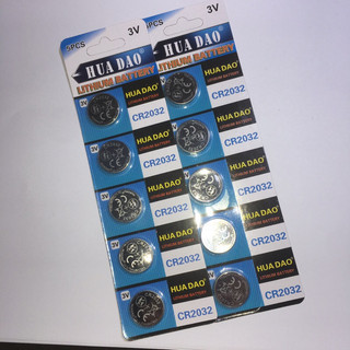 Vỉ 5 Viên Pin Cúc 3V CR2032 Dùng Cho Điều Khiển Cửa Cuốn, Điều Khiển Từ Xa Xe Máy, Máy Đo Huyết Áp..