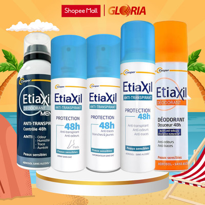 Xịt Khử Mùi Toàn Thân Etiaxil Deodorant 48h/24h Dùng Cho Cả Nam Và Nữ 100ml/150ml