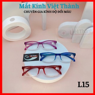  Kính lão có độ sẵn 0.5-4 độ dành cho mặt nhỏ Mắt Kính Việt Thành L15 