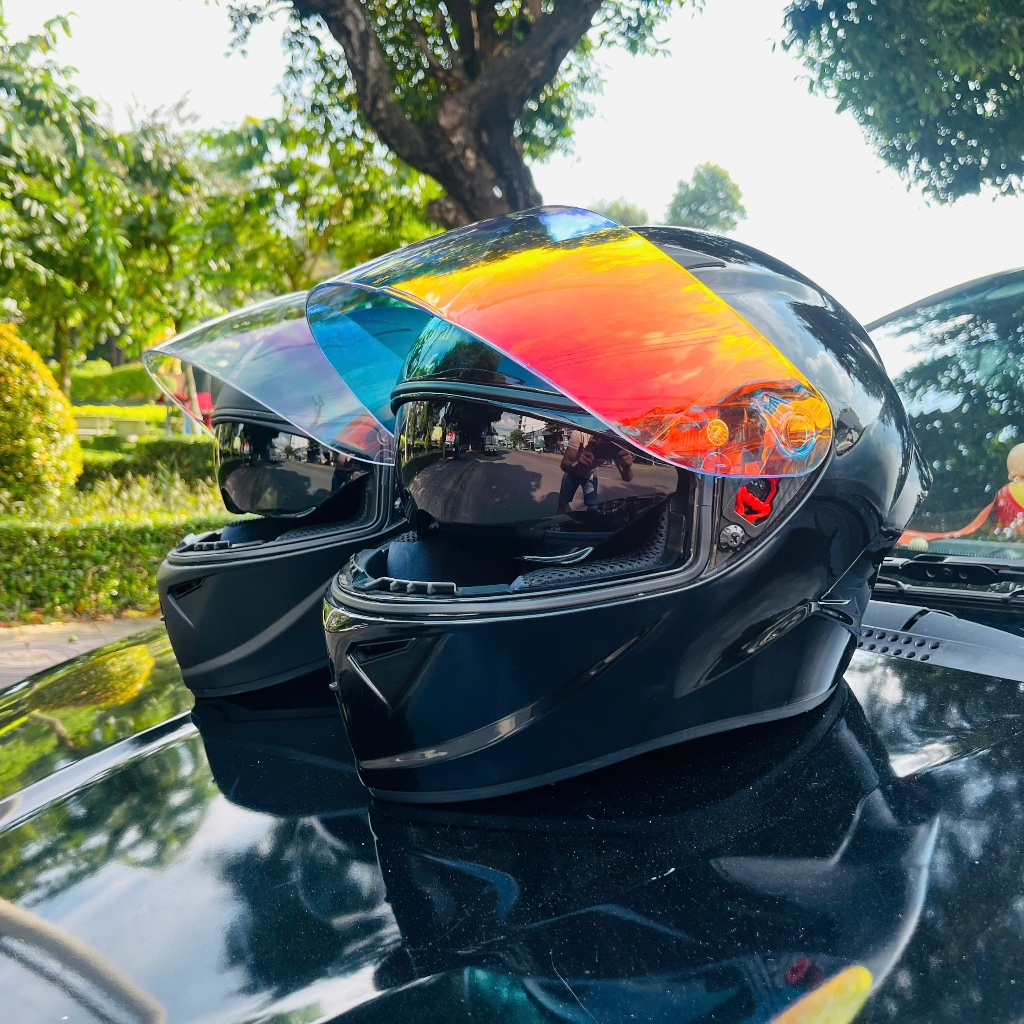 Mủ Bảo Hiểm, Nón Bảo Hiểm Fullface Royal 2 Kính M266 Chính Hãng.