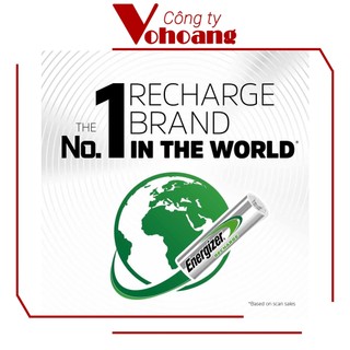 Bộ 4 Pin sạc Energizer TRAY 2000mAh (Bạc)