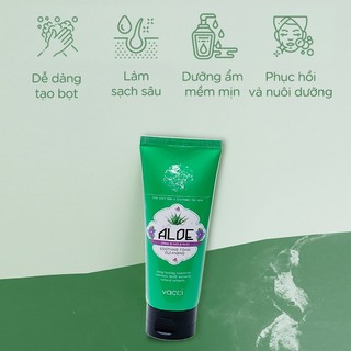 Sữa rửa mặt Vacci tinh chất Lô hội