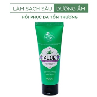 Sữa rửa mặt Vacci tinh chất Lô hội