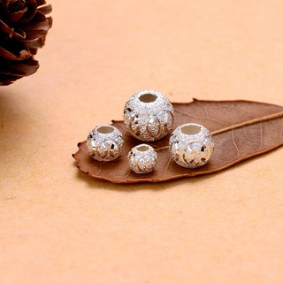 [S925] Charm bạc bi cát - MH182 MOCHUONG JEWELRY