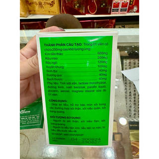 Tán thảo khang -đánh tan sỏi thận, sỏi mật..