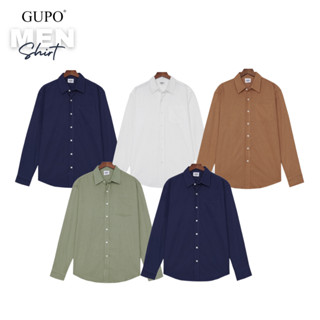 Áo Sơ Mi Nam Tay Dài Linen Cao Cấp LINON GUPO Local Brand Dày Dặn Cổ Bẻ Form Rộng Thoải Mái