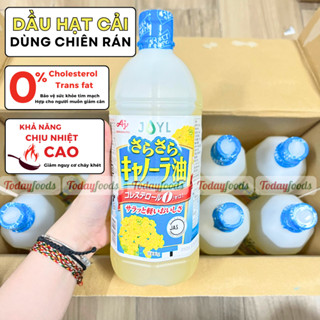  Dầu Ăn Hạt Cải Ajinomoto Nội Địa Nhật 1000G - Dầu hạt cải dùng chiên xào ít calo tốt cho sức kh.ỏe 