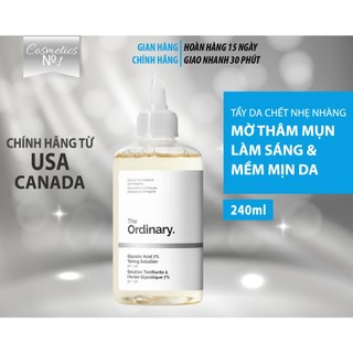  The Ordinary Glycolic Acid 7% Toning Solution - Nước Cân Bằng Tẩy Tế Bào Chết Làm Sáng Da 240ml 