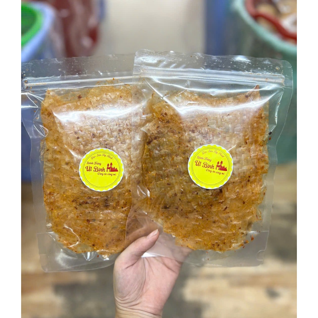 100gr Bánh Tráng Trộn Sate Vị Bò
