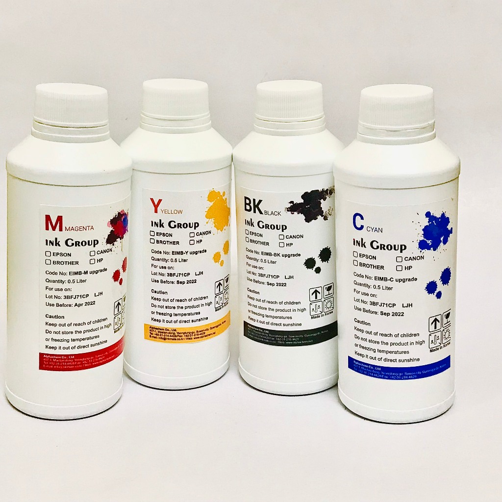 Mực dùng cho máy in màu canon G1010,G2020,G3010, Canon ix6770,ix6860.v.v. loại 500ml/1 màu