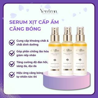  Tinh chất D'Alba xịt khoáng nấm truffle First Spray Serum 100ml dưỡng trắng căng bóng da dưỡng ẩm 