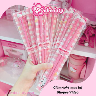 [Sẵn Hàng HCM] Đũa Hello Kitty Chính Hãng
