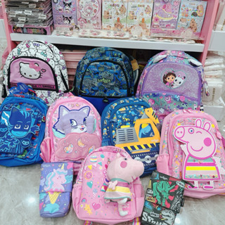 balo smiggle size nhỡ 4-7y 3d siêu cưng xỉu