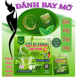 Cốt Bí Xanh Giảm Cân Detox [HỘP 20 GÓI]