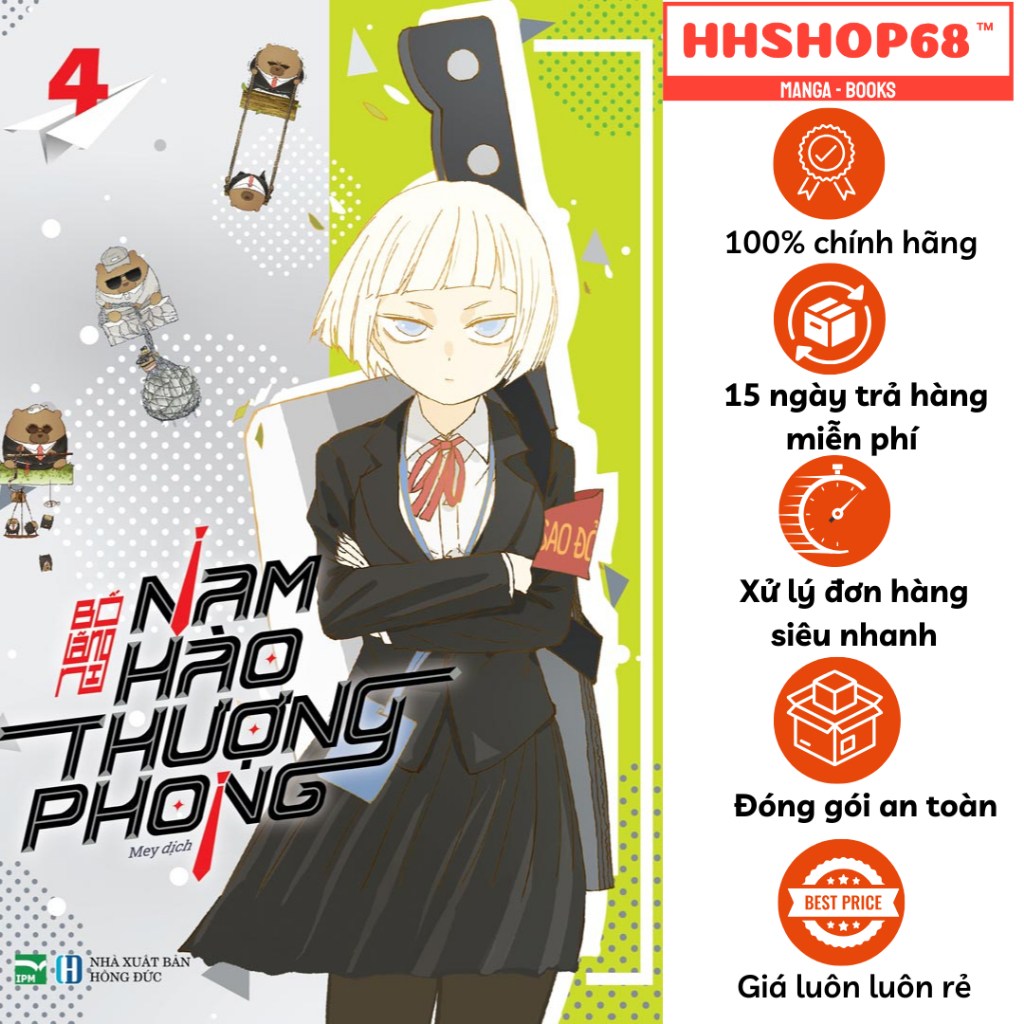 Truyện tranh - Nam Hào Thượng Phong tập 1 2 3 4 5 6 7 8 9 10 - IPM Việt Nam