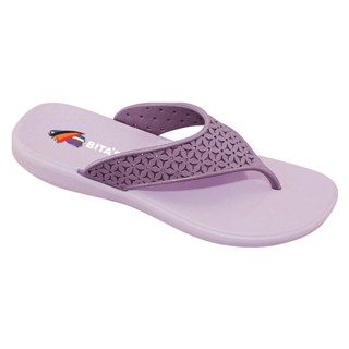 DÉP QUAI KẸP XỎ NGÓN NỮ BITA'S NHỰA ÊM DAISY.01 (ĐEN + HỒNG RUỐC + KEM) - BITAS