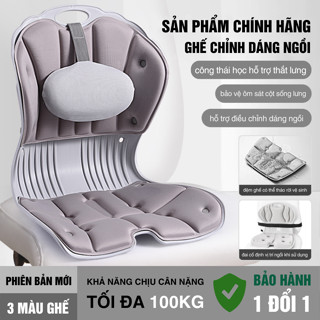 Ghế Công Thái Học Điều Chỉnh Tư Thế Ngồi Chống Gù Lưng, Ghế Bệt Tựa Lưng Chỉnh Dáng Ngồi Cho Nam, Nữ, Cho Bé CTH-02