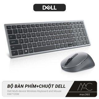 Bộ Bàn Phím Chuột Không Dây Dell Multi-Device Wireless Keyboard & Mouse KM7120W - Bảo Hành 12 Tháng 