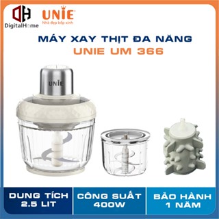 Máy Xay Thịt Unie UM366 ,Dung Tích 2,5L,400W, Bảo Hành Chính Hãng 1 Năm