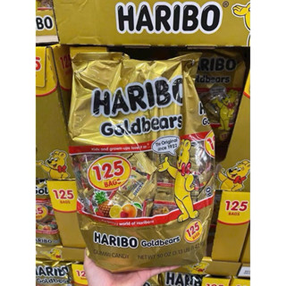  bill USA date 10,12 26 KẸO DẺO TRÁI Cây HARIBO bản khổng lồ USA 125 góie 