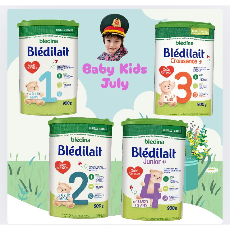 Sữa Bột Bledilait hãng Bledina số 1,2,3,4 Nội Địa Pháp