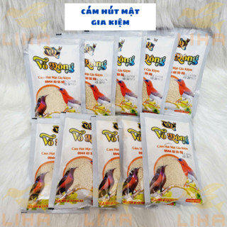 [NEW] Combo 5 Gói Cám Hút Mật Gia Kiệm HẠT 100gr - Thức Ăn Chim Hút Mật