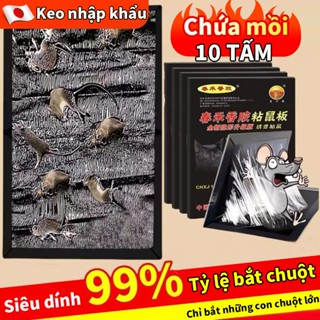 🐁Siêu dày và siêu dính👍YM Keo Dính Chuột Siêu Dính-keo dán chuột siêu dính-bẫy dính chuột siêu chắ-To và dày Chứa mồi