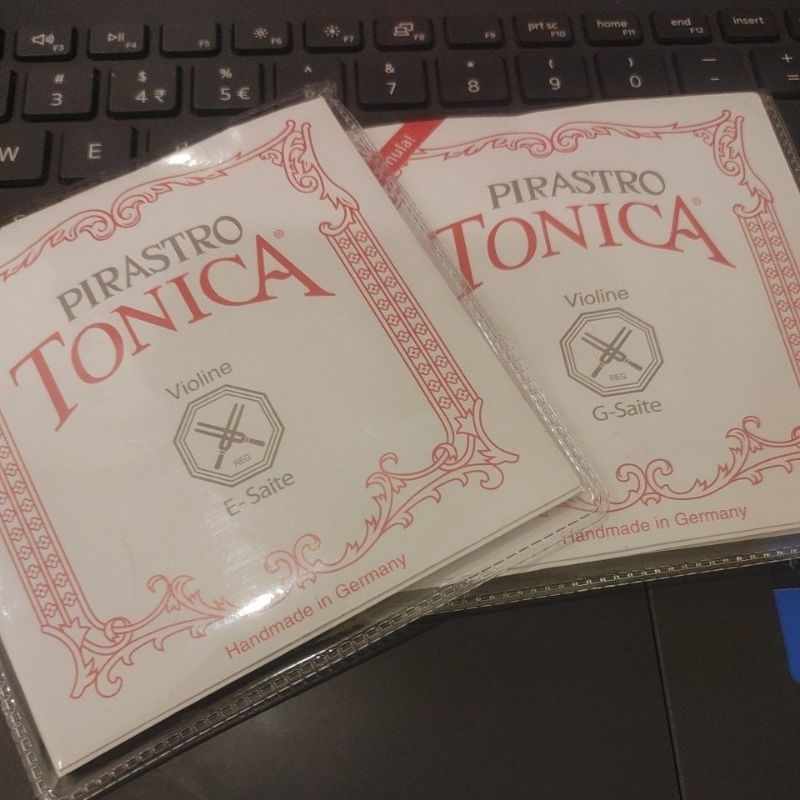 Bộ 4 dây Violin G D A E Pirastro Tonica