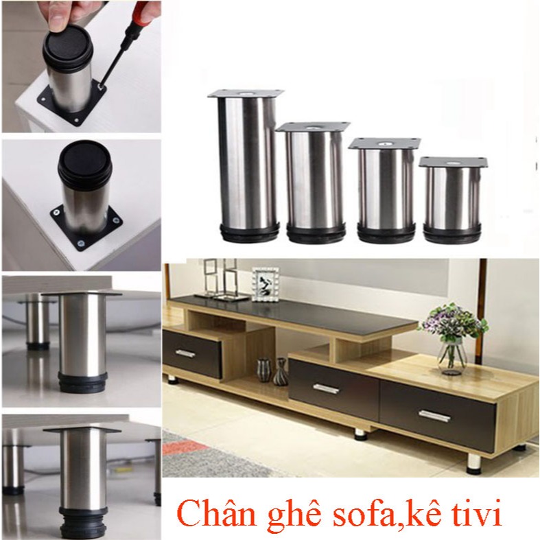 CHÂN TĂNG INOX  08240 (ĐK 50MM)