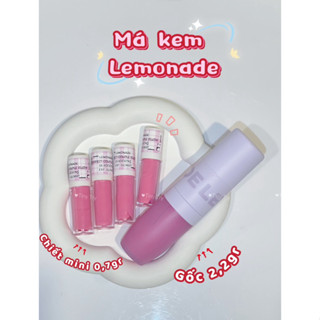 [CHIẾT MINI]  Má Hồng Kem Thuần Chay Lemonade Perfect Couple Blush
