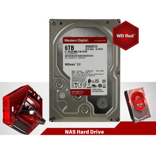 Ổ cứng HDD WD RED PLUS dung lượng 6TB