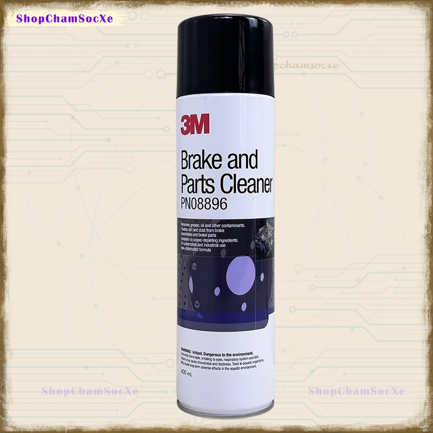 Chai xịt tẩy rửa dầu mỡ và vệ sinh phanh thắng xe ô tô 3M Brake & Parts Cleaner