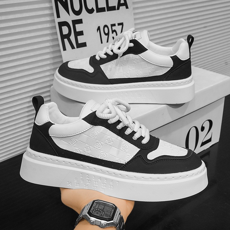 Giày Thể Thao Nam Sneaker Da PU Cao Cấp Bền Đẹp Trending 2024 MQ10