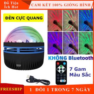 Đèn Led Sân Khấu Chiếu Sóng Nước Bầu Trời Cực Quang,.Đèn Chiếu Galaxy Nhiều Màu Điều Khiển Từ Xa Q6